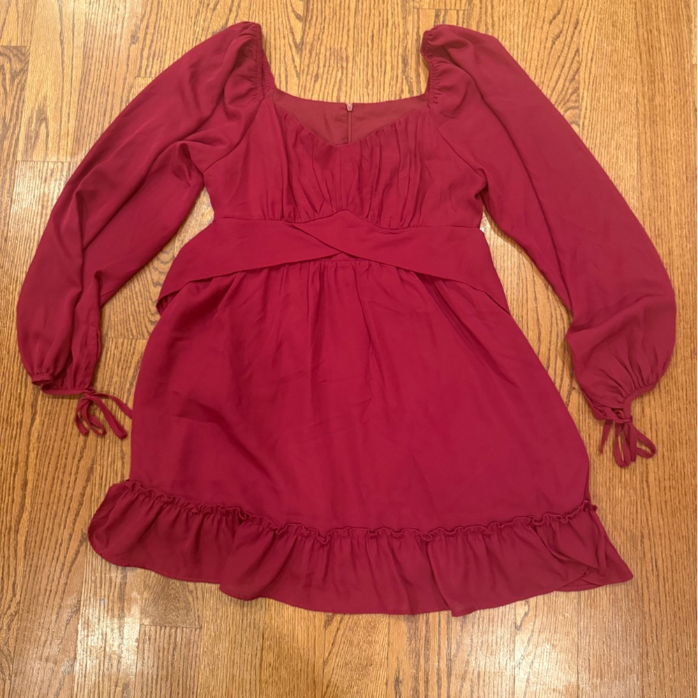 Cute polyester dress